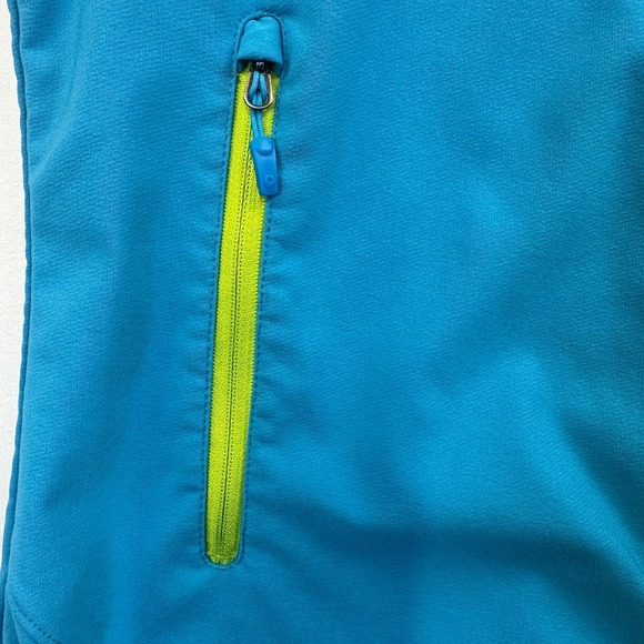 Marmot Womens Tempo Active Jacket Blue Sea Waterproof Adventure Sz Medium EUC - Picture 13 of 16
